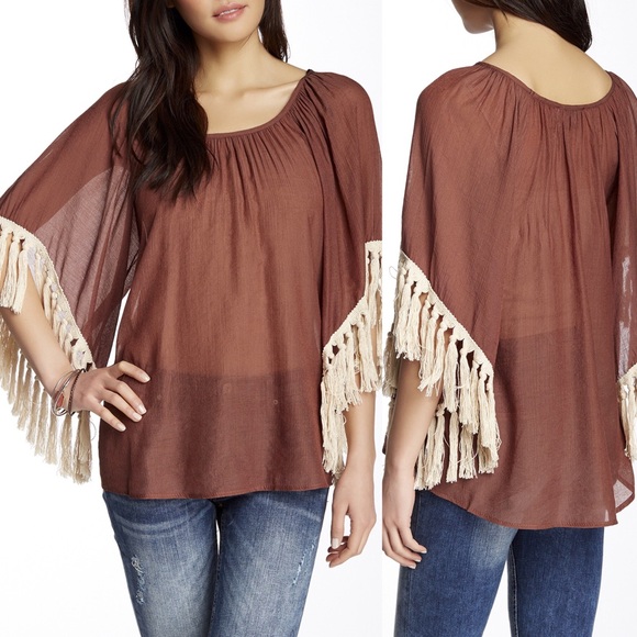 Vava by Joy Han Tops - VaVa By Joy Han | Amy Tassel Blouse